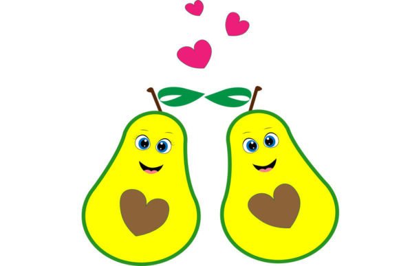 Download Avocado Svg, Avocado Vegan Svg, Cute Avo - Cute Collection