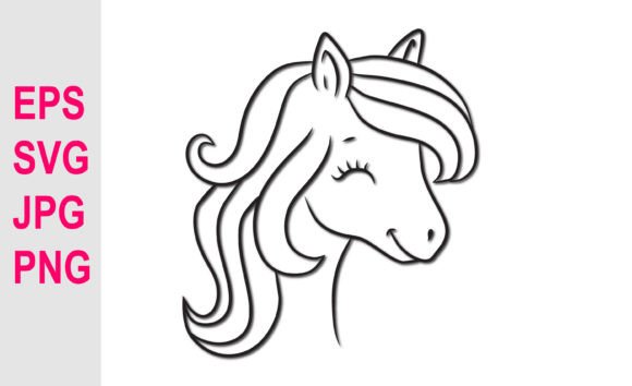 Download Hand Drawing Unicorn Vector SVG. - Unicorn Collection