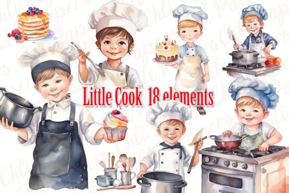 Download Cute Little Chef Clipart,Cooking Clipart - Chef clipart Collection